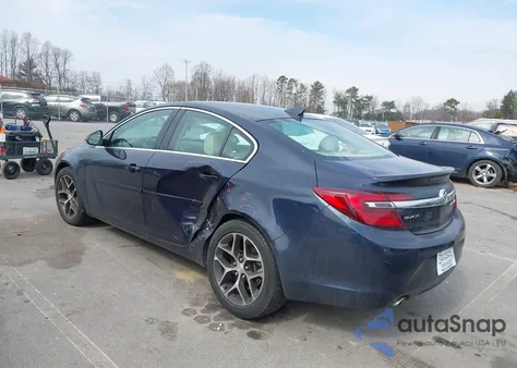 2017 Buick Regal Turbo Sport Touring из США, поврежденный, VIN 2G4GL5EX3H9131817